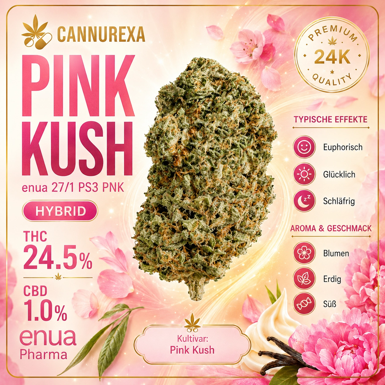 enua 27/1 PS3 PNK Pink Kush